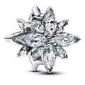 Sparkling North Star Charm Hallmarked S925 Sterling Silver